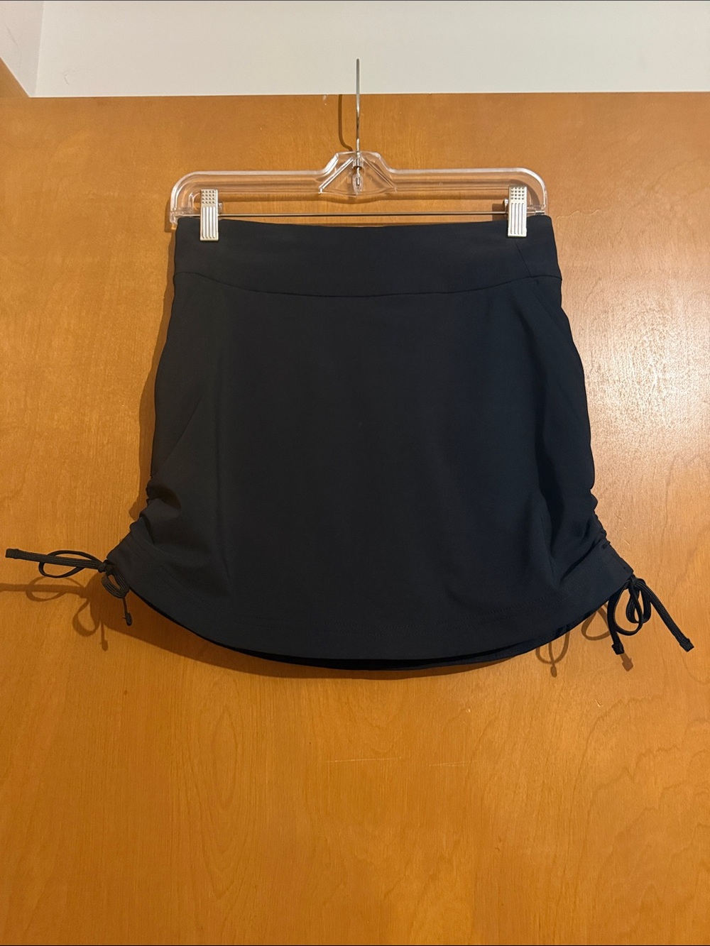 NWOT Columbia Black Athletic Skort with Side Ties